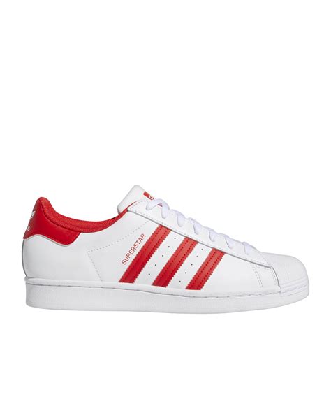 adidas superstar weiß rot 40|Adidas Superstar ab.